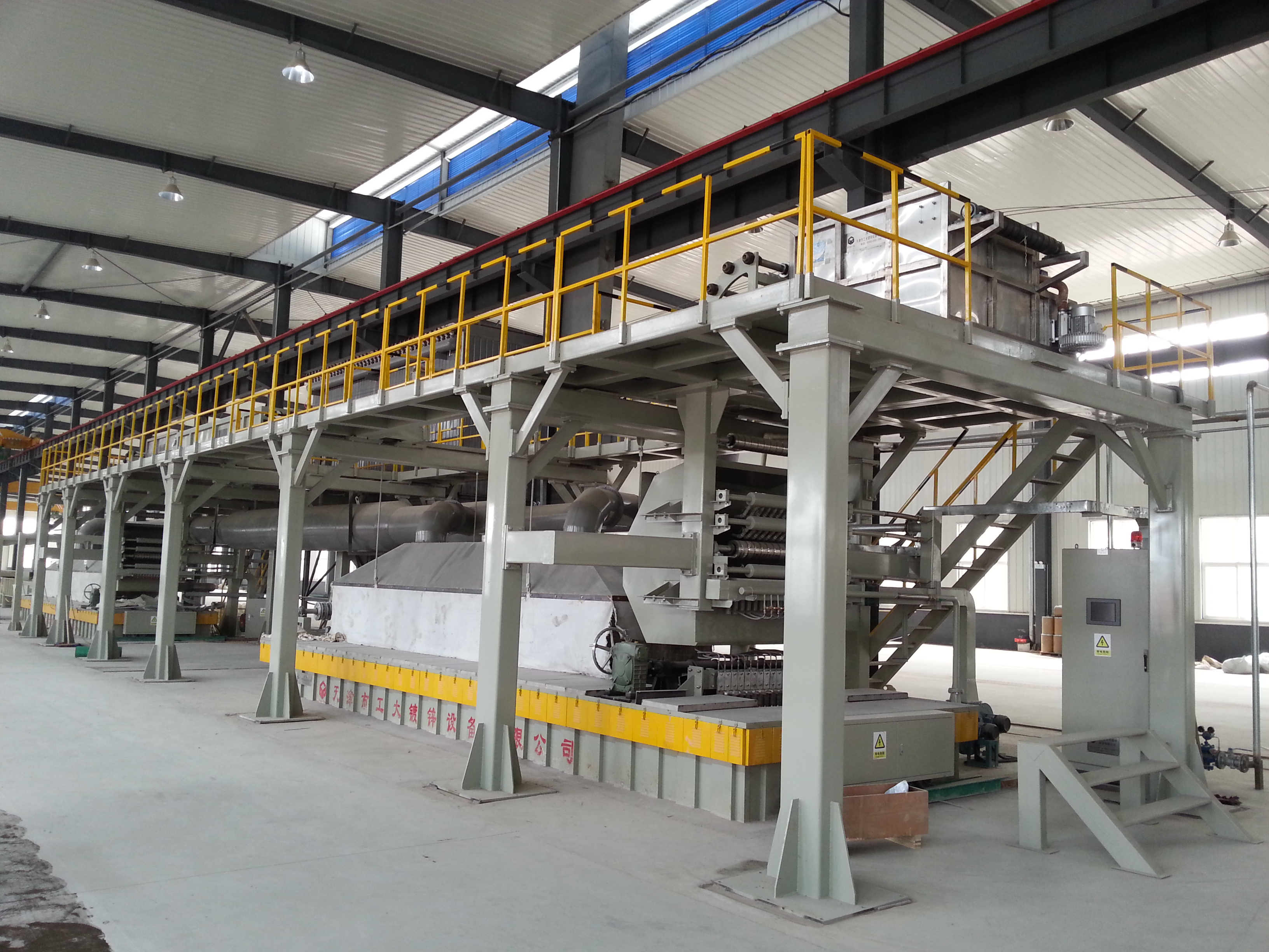 無酸洗熱鍍Zn/Galfan鋼絲生產線